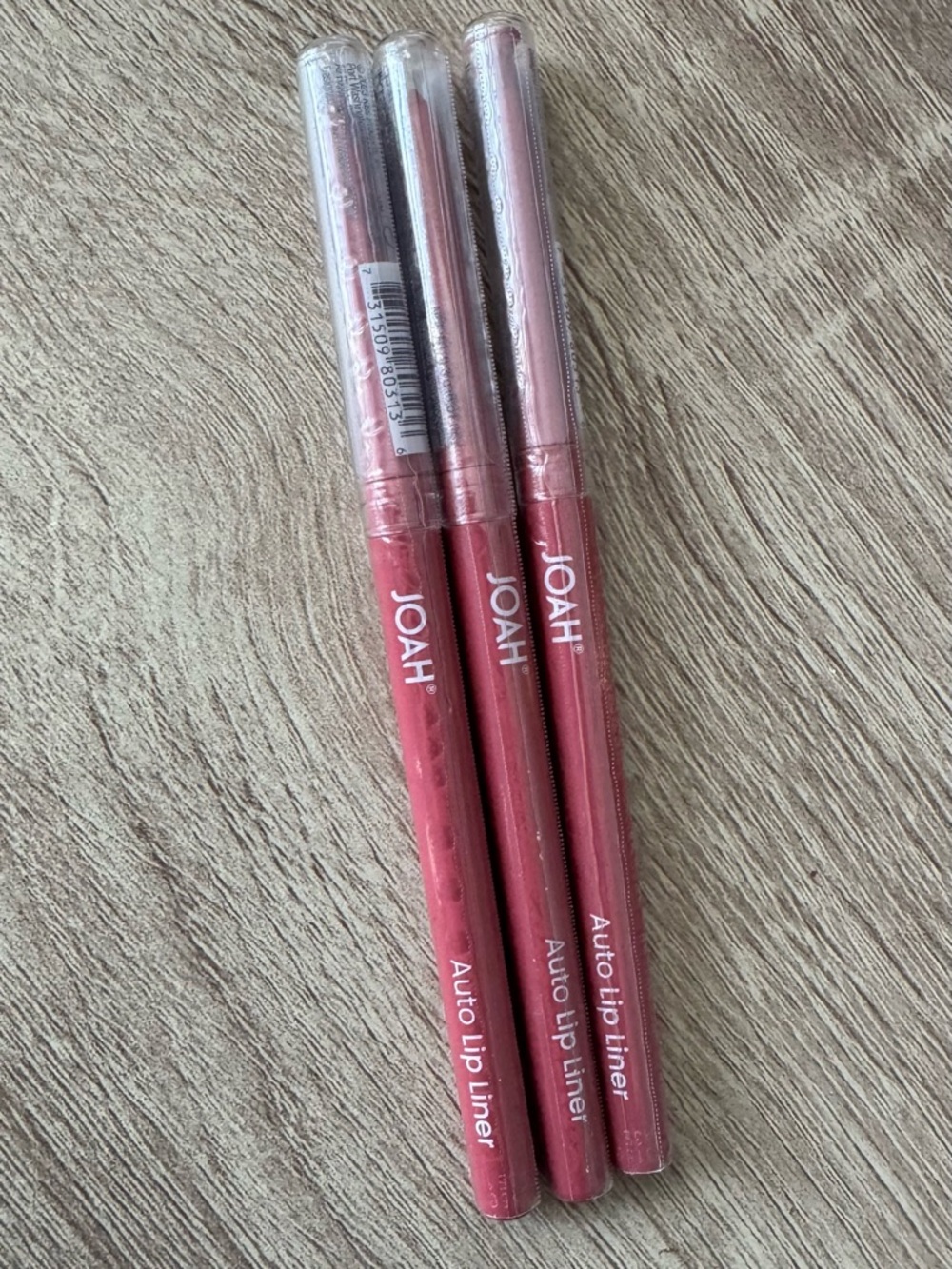 JOAH Auto Lip Liner Trio — Rose JLP07